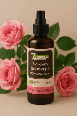 7elements-rosewater-330x495 Uje Trendafili Bio 150ml – Tonik Natyral per Lekure - Image 1