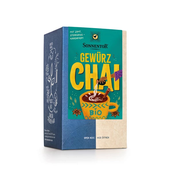 Caj Chai Bio me Ereza Caj Chai Bio me Ereza – Bustina | Energji & Tretje Natyrale - Image 1