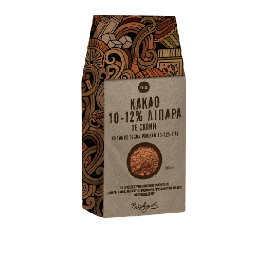 Kakao 10-12% Yndyrnë Kakao Pluhur Organike 200g - Image 1