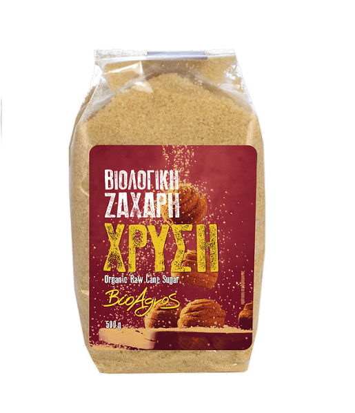 Raw Cane Sugar 500g Bioagros Bio Sheqer Kallami Bio 500g - Image 1