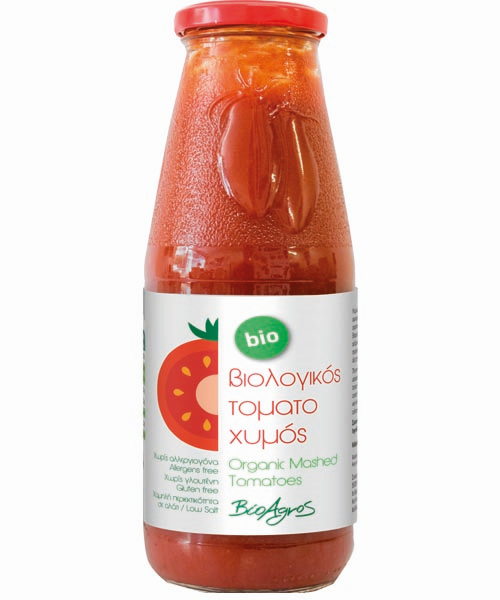 Salcë Domate G:F Salcë Domatesh Bio pa Gluten 680g | Bioagros - Image 1