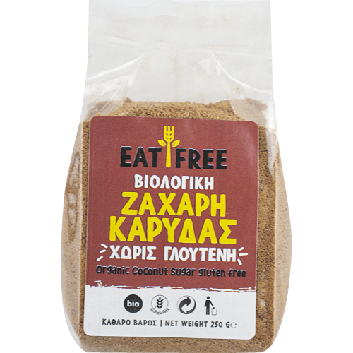 Sheqer kokosi gluten free Sheqer Kokosi Bio 250g – Pa Gluten & Natyral - Image 1