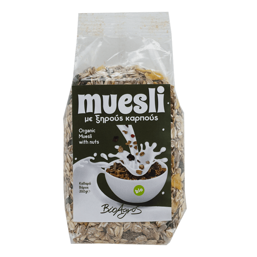 Musli me Fruta të Thata Bio 500g Musli me Fruta të Thata Bio