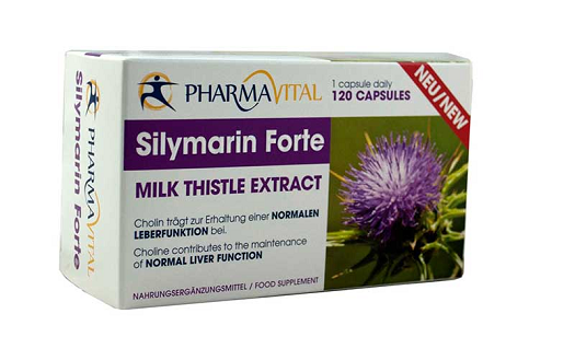 suplement Silymarin Forte per Melcine 120 Kapsula – PharmaVital - Image 1