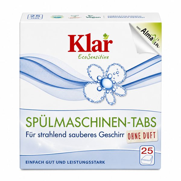 tablete per lavastovije Tableta Ekologjike Lavastovilje Klar 500g - Image 1