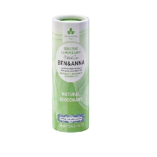 Deodorant Stick Lemon & Lime B&A 40gr Deodorant Natyral Lemon Lime Ben & Anna - Image 1