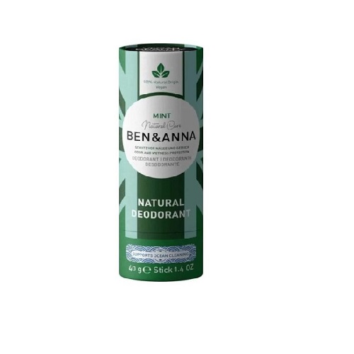 Deodorant Stick Mint B&A 40 gr1 Deodorant Natyral Mint Ben & Anna - Image 1