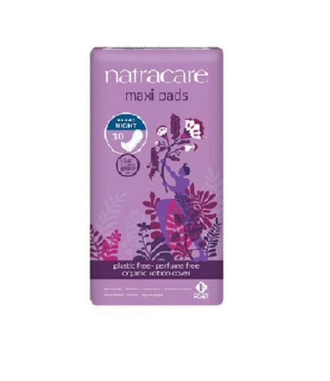 Natracare – Night Pads Peceta Natracare Maxi Night bio me pambuk organik 100%
